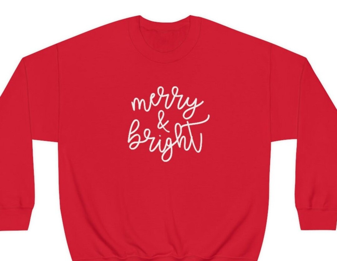 MERRY N BRIGHT GLITTER MINERAL SWEATSHIRTS main image 0