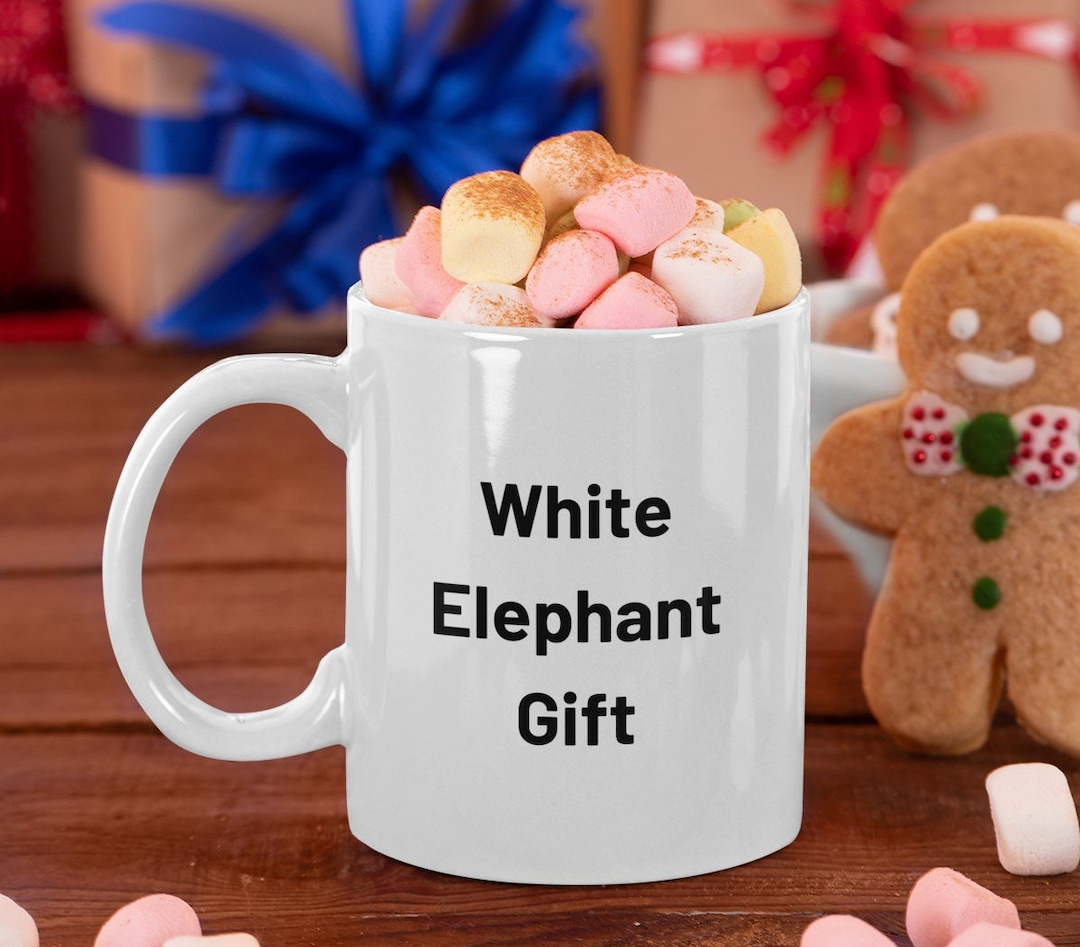 White Elephant Gift Mug Yankee Swap Mug Gift Exchange Mug Etsy