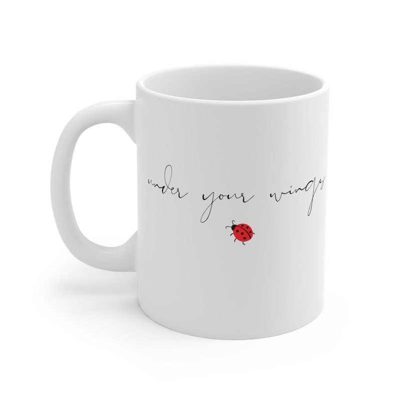 Ladybug Mug | Positive Quote, Relaxation Gift image 3