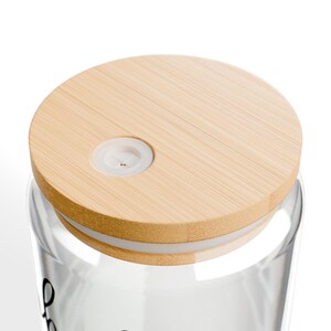 Inhale Exhale Glass Tumbler | Yoga Meditation Mug image 6