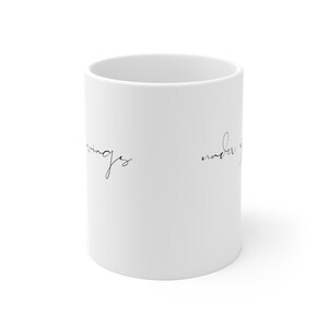 Ladybug Mug | Positive Quote, Relaxation Gift image 2
