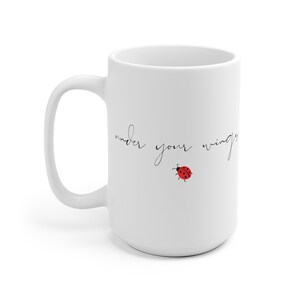 Ladybug Mug | Positive Quote, Relaxation Gift image 8