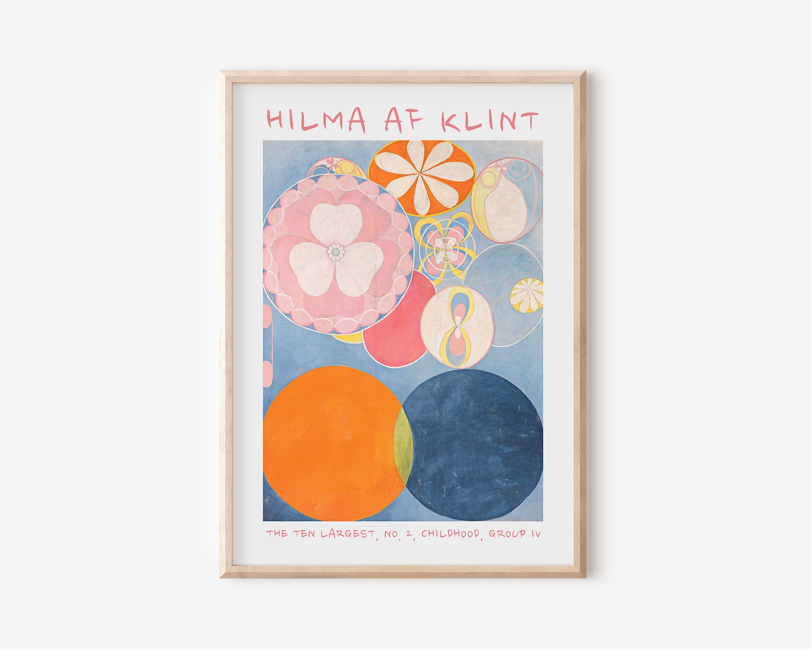 Hilma Af Klint Art Exhibition Print Hilma Af Klint Poster Etsy