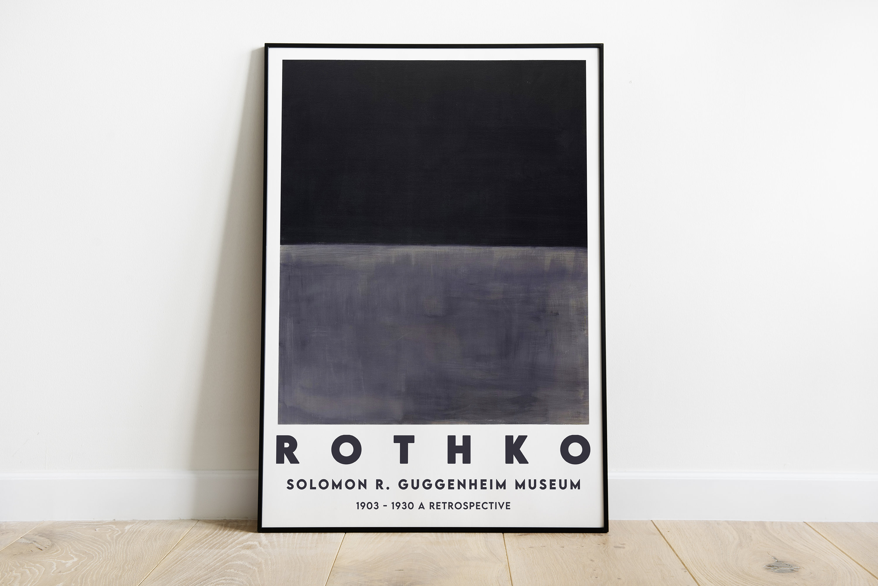 アートポスター マーク・ロスコ Black and grey stripes Amazon.co.jp: Black And Grey 1964 by Mark Rothko マーク
