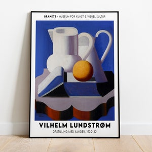 Vilhelm Lundstrøm ルンストローム　ヴィンテージ　ポスター Vilhelm Lundstrom Lithograph - ギルド ヴィンテージ ファニチャー