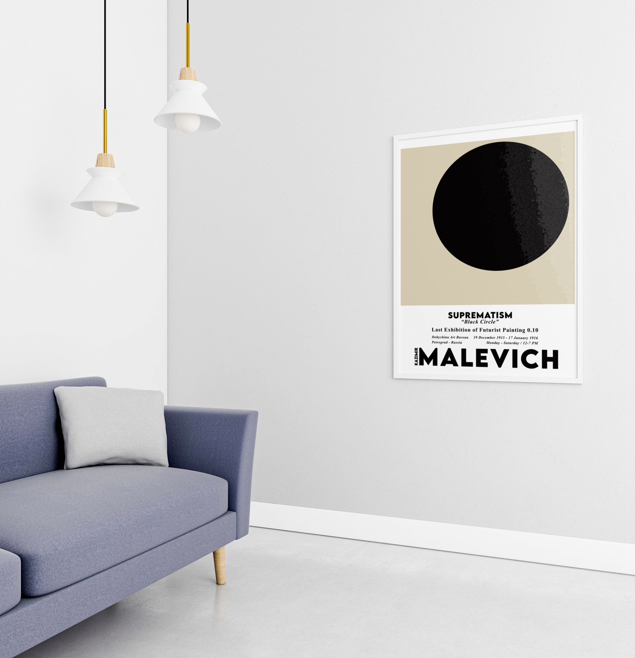 Cartel de la exposición Círculo Negro de Malevich: Arte suprematista  (Descarga digital) - Etsy México, image size:2445x2533