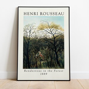 Henri Rousseau Print, Henri Rousseau Printable Art, Henri Rousseau ...