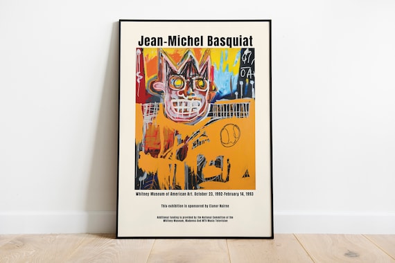 Details about / Warhol Basquiat Art Exhibition Poster Vintage Print Jean-Michel Poster