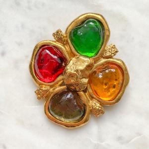 Ysl Brooch Cross - Etsy