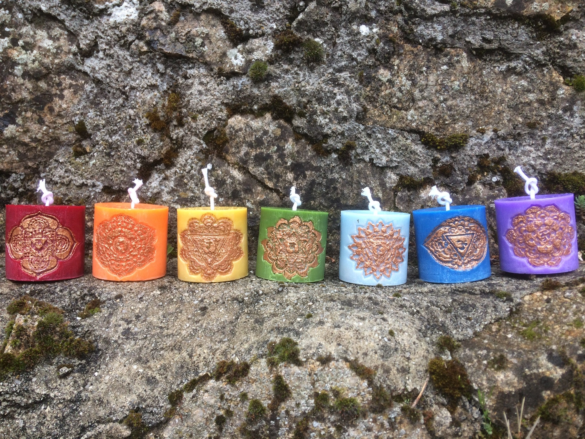 Bougies de Chakra