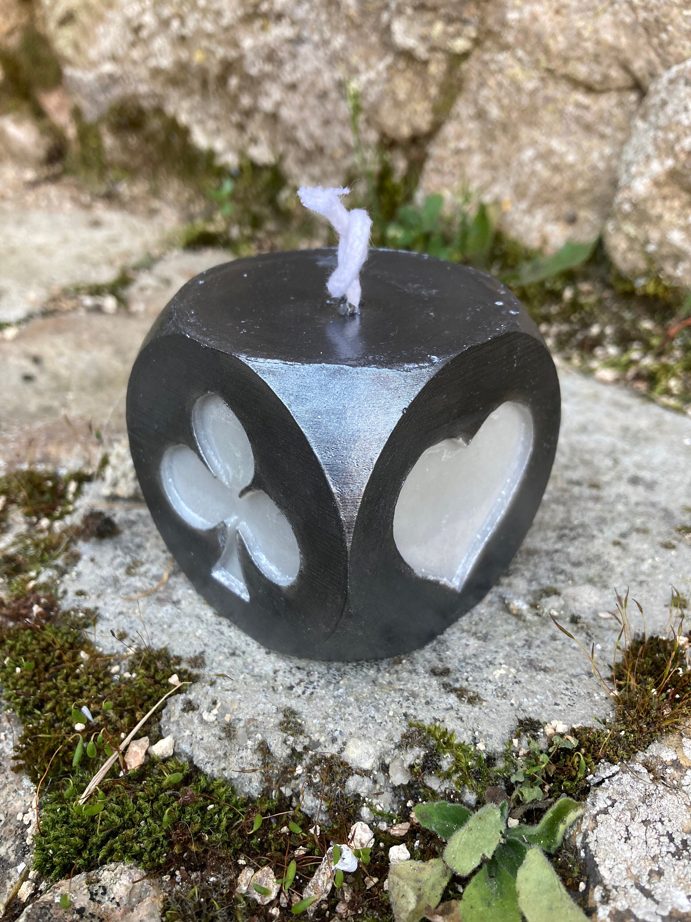 Bougie de Jeu Cartes