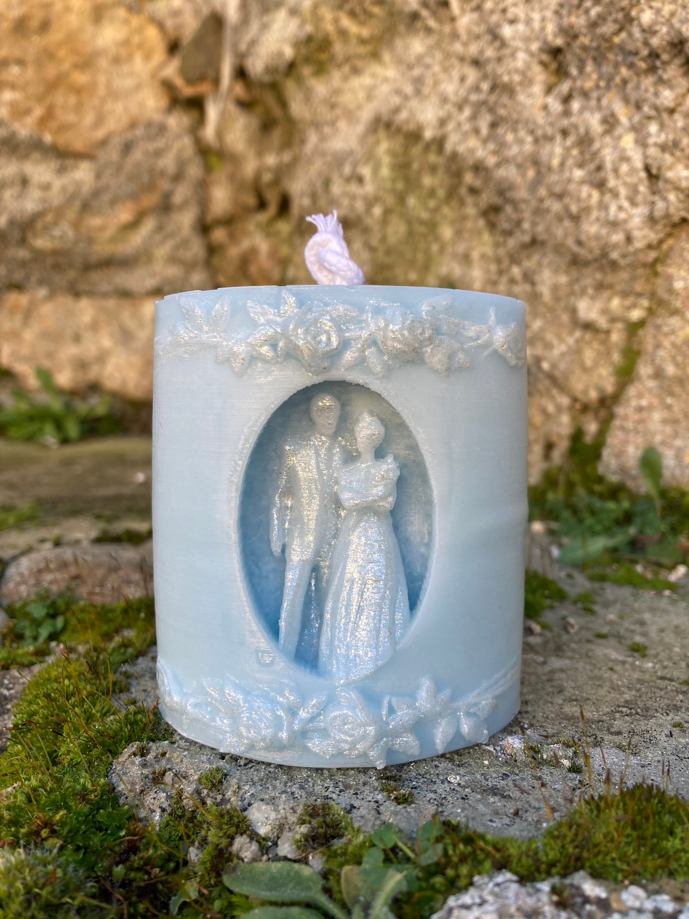 Bougie de Couple Mariée