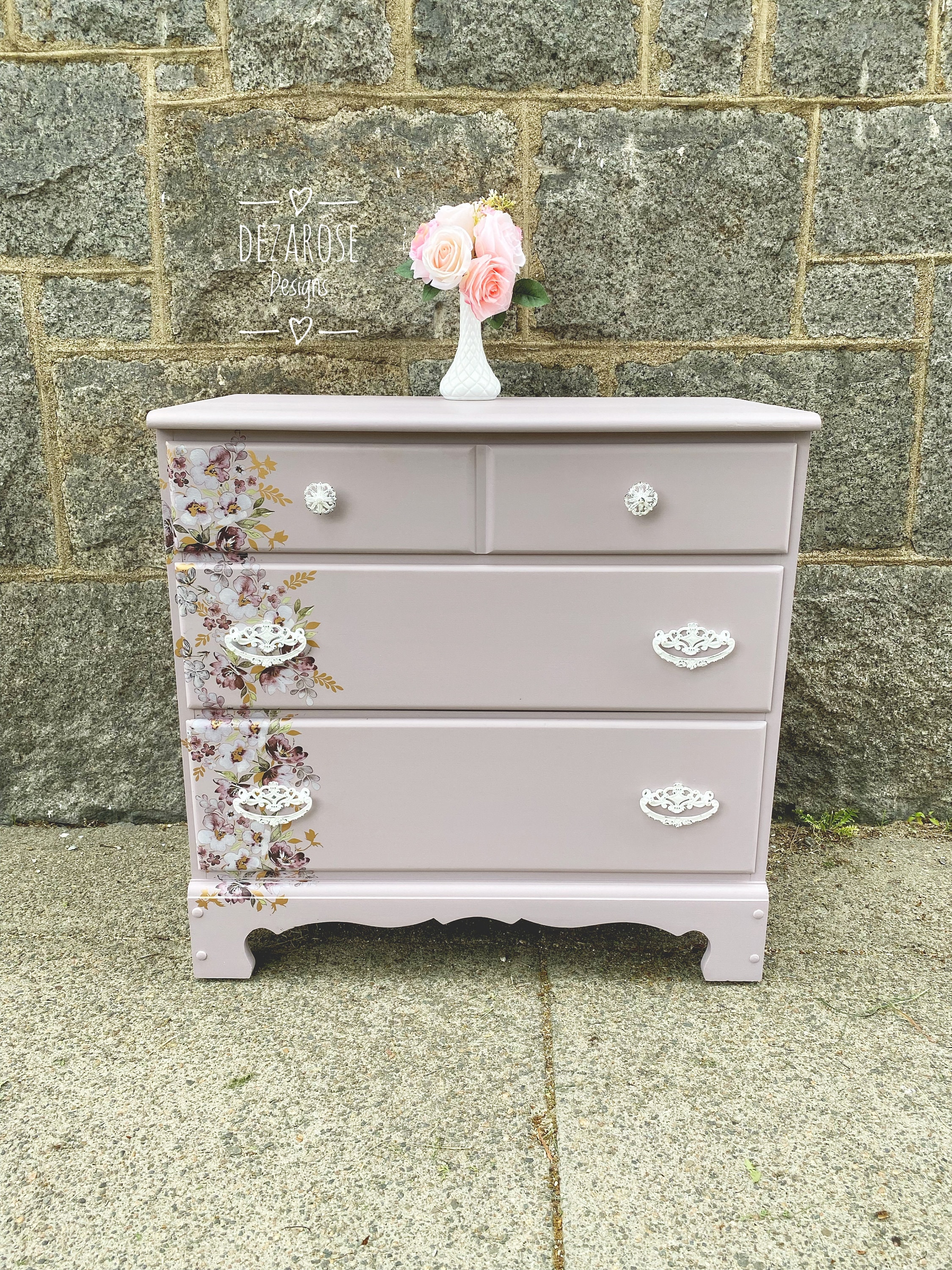 Furniture Refresh With Chalk Paint - White Lilac Farmhouse