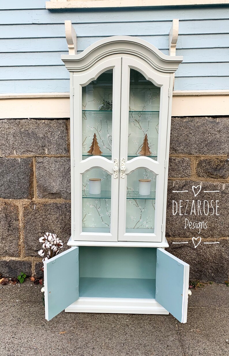 Sold !! Example - DO NOT Purchase*stunning Refinished Tall Pale Green ...