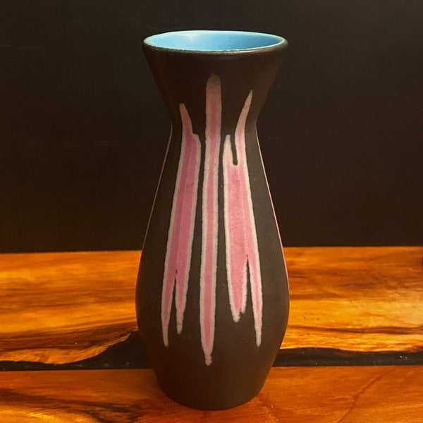 Ü Keramik (aka Ubelacker) 432/15 Vintage West German Fat Lava Vase