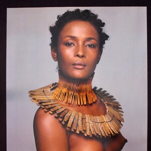 RICHARD AVEDON Pirelli Calendar Nude Art Photographic Image of Model