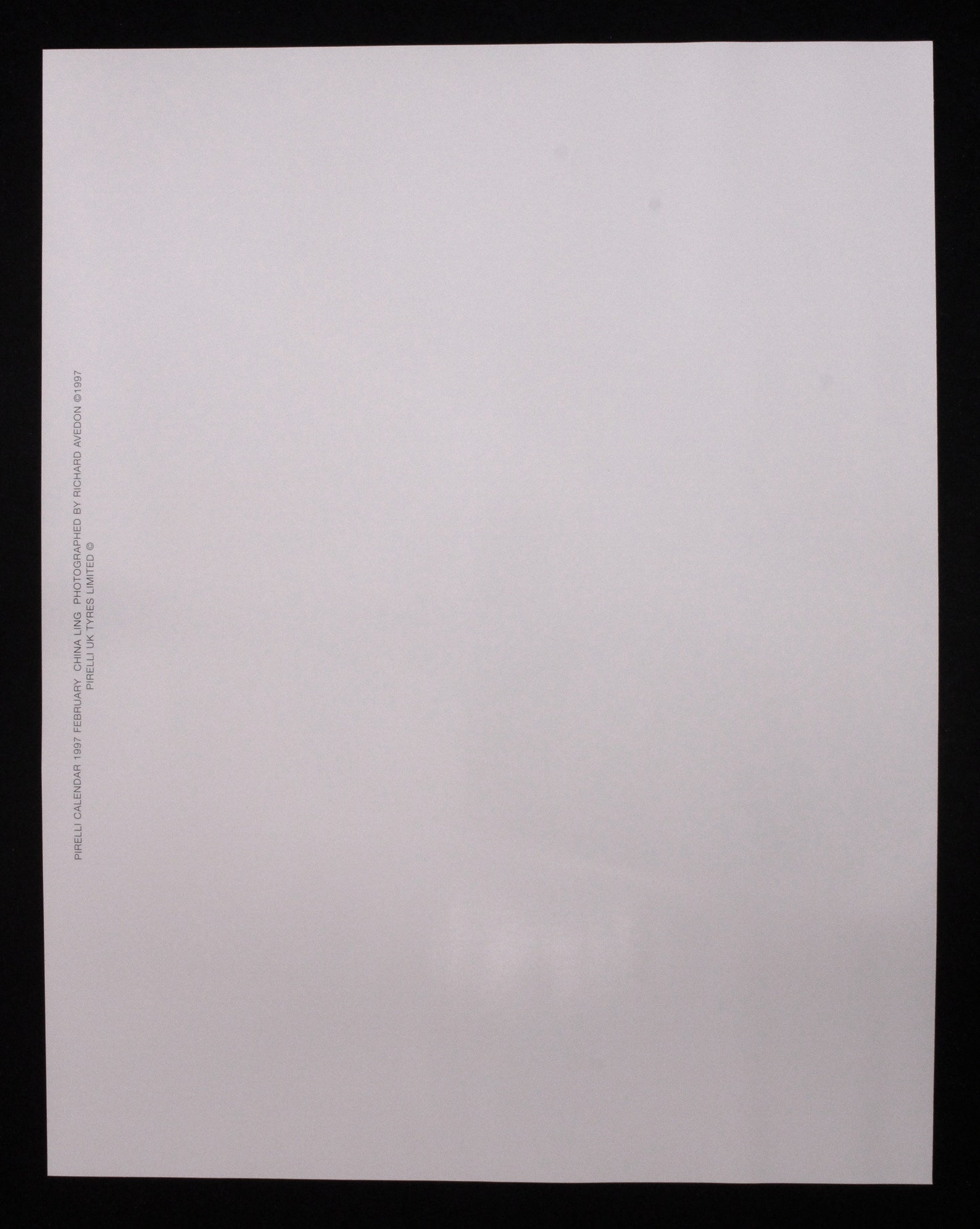 Richard Avedon Pirelli Calendar Nude Art Photographic Image - Etsy UK