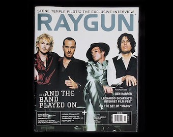 Vintage RAYGUN magazine 73, November 1999, Stone Temple Pilots, Ben Harper, Leonardo DiCaprio, Foo Fighters, Elastica