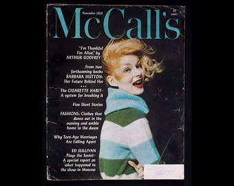 Vintage McCALL'S magazine November 1959