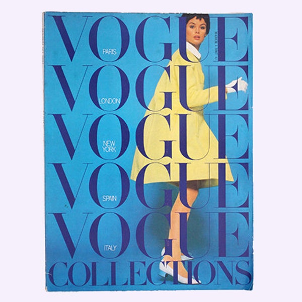 Vintage UK VOGUE COLLECTIONS magazine, March 1967, Duffy, David Bailey, Helmut Newton, Eugene Vernier, Henry Clarke