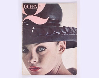 Vintage QUEEN magazine April 10th 1962, Cecil Beaton, Inge Morath