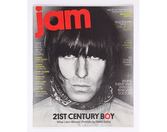 Vintage JAM Magazin 2009, Liam Gallagher, David Bailey