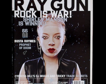 Vintage RAYGUN magazine 66, April 1999, Shirley Manson, Busta Rhymes, Cypress Hill, Tricky