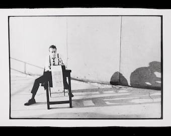 Joe Strummer THE CLASH vintage press photo c.1979 Pennie Smith