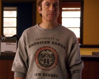 University of American Samoa Law School Sweatshirt, better call soul shirt, saul goodman unisex tee jimmy mcgill tshirt
