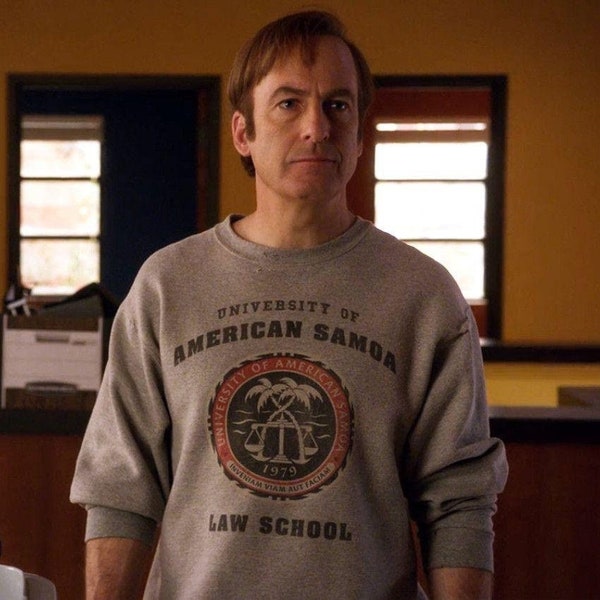 Sweat-shirt de la faculté de droit de l'Université des Samoa américaines, il vaut mieux appeler sa chemise soul, t-shirt unisexe saul goodman t-shirt jimmy mcgill