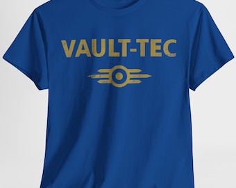 Fallout Vault Tec Shirt, Unisex T-Shirt Vault Boy T-Shirt,