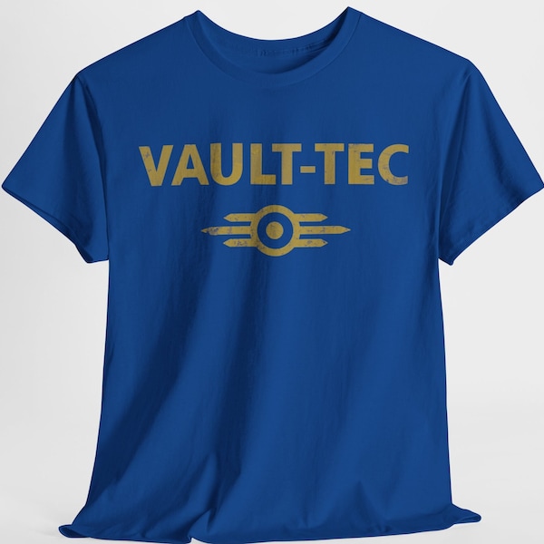 Fallout Vault tec shirt, Unisex tshirt Vault Boy tee,