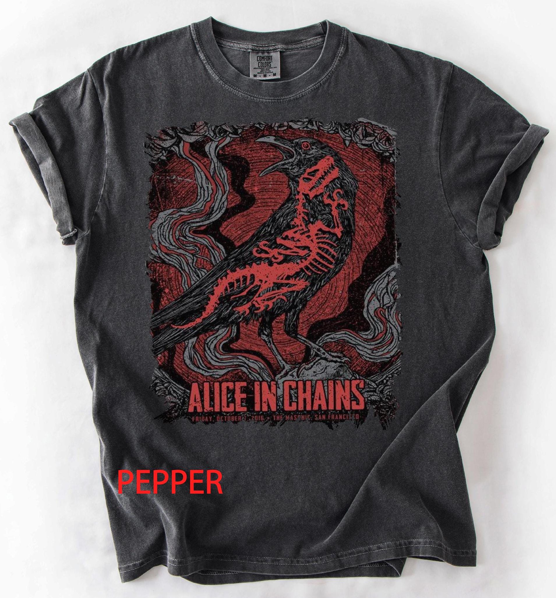 Alice in Chains Shirt - Etsy Alice in Chains Shirt - Etsy