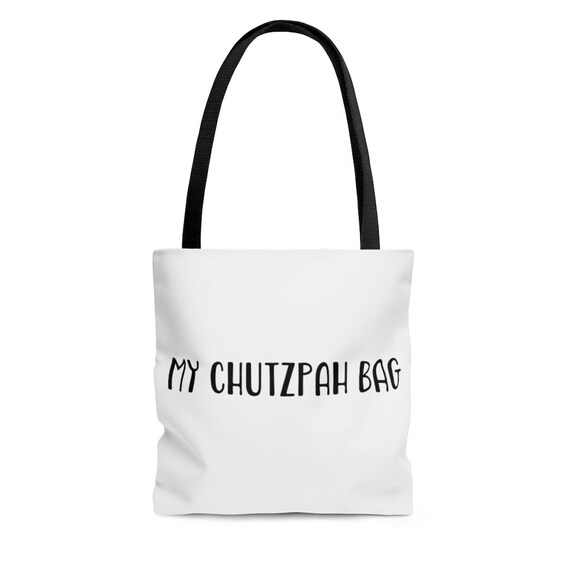 Chutzpah Black Tote