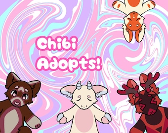 Furry Adoptable Character Designs (Digital PDF)
