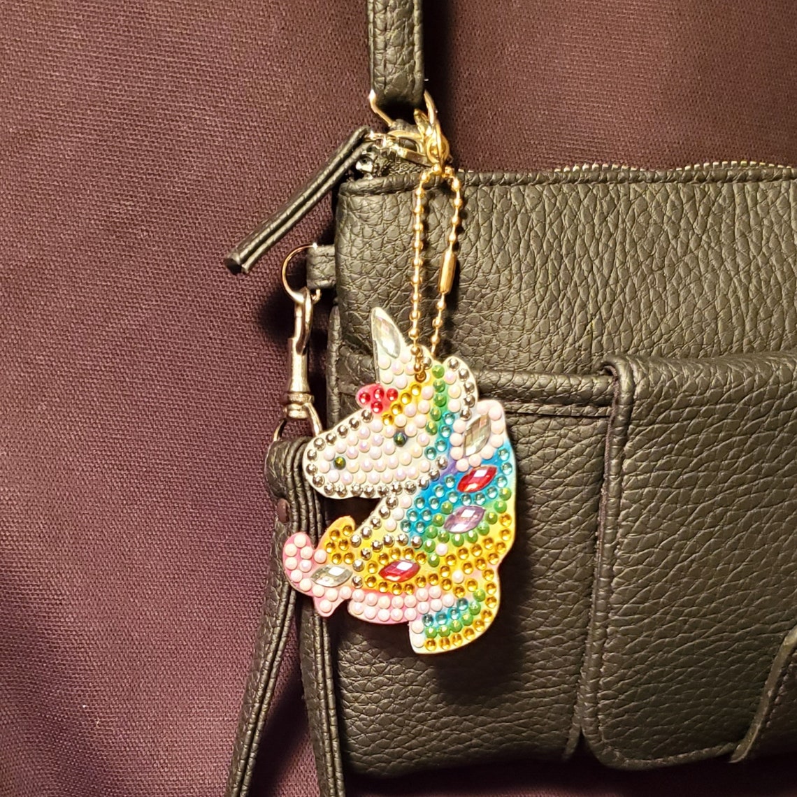 Unicorn Keychain Purse Backpack Back to School Gifts Etsy