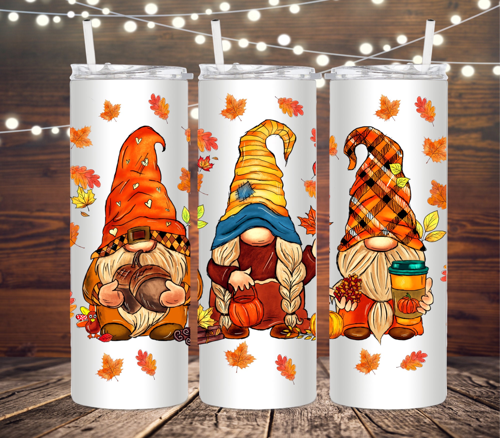 Personalized Gnome Tumbler Cup with Lid 20oz 30oz, Brown Tumblers, Custom  Double Wall Vacuum Thermos…See more Personalized Gnome Tumbler Cup with Lid