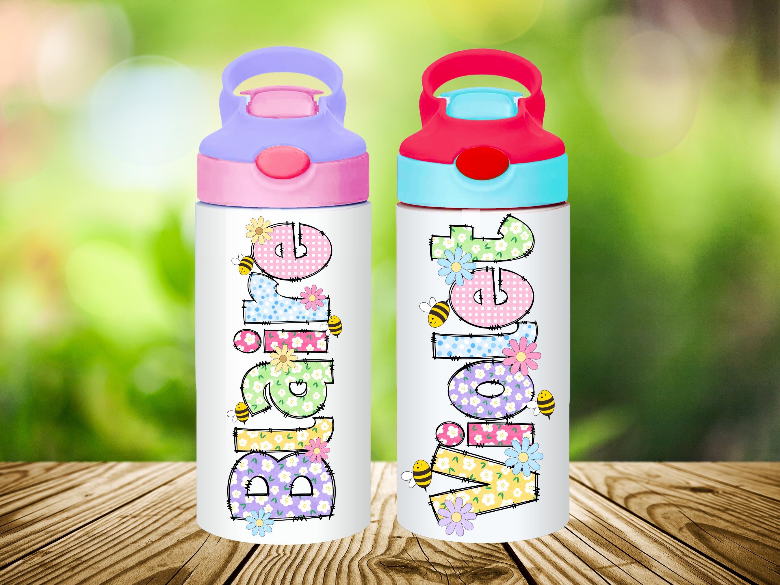 Personalized Water Bottle for Kids | Custom Name Water Bottle | Kids ...