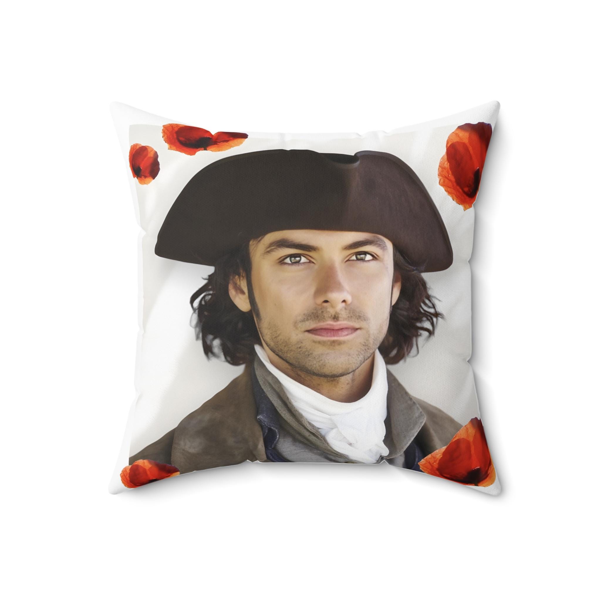 Ross Poldark Pillow, TV Series Home Decor, Accent Cushion