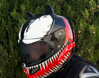 Motorcycle Kitty Ears - Black