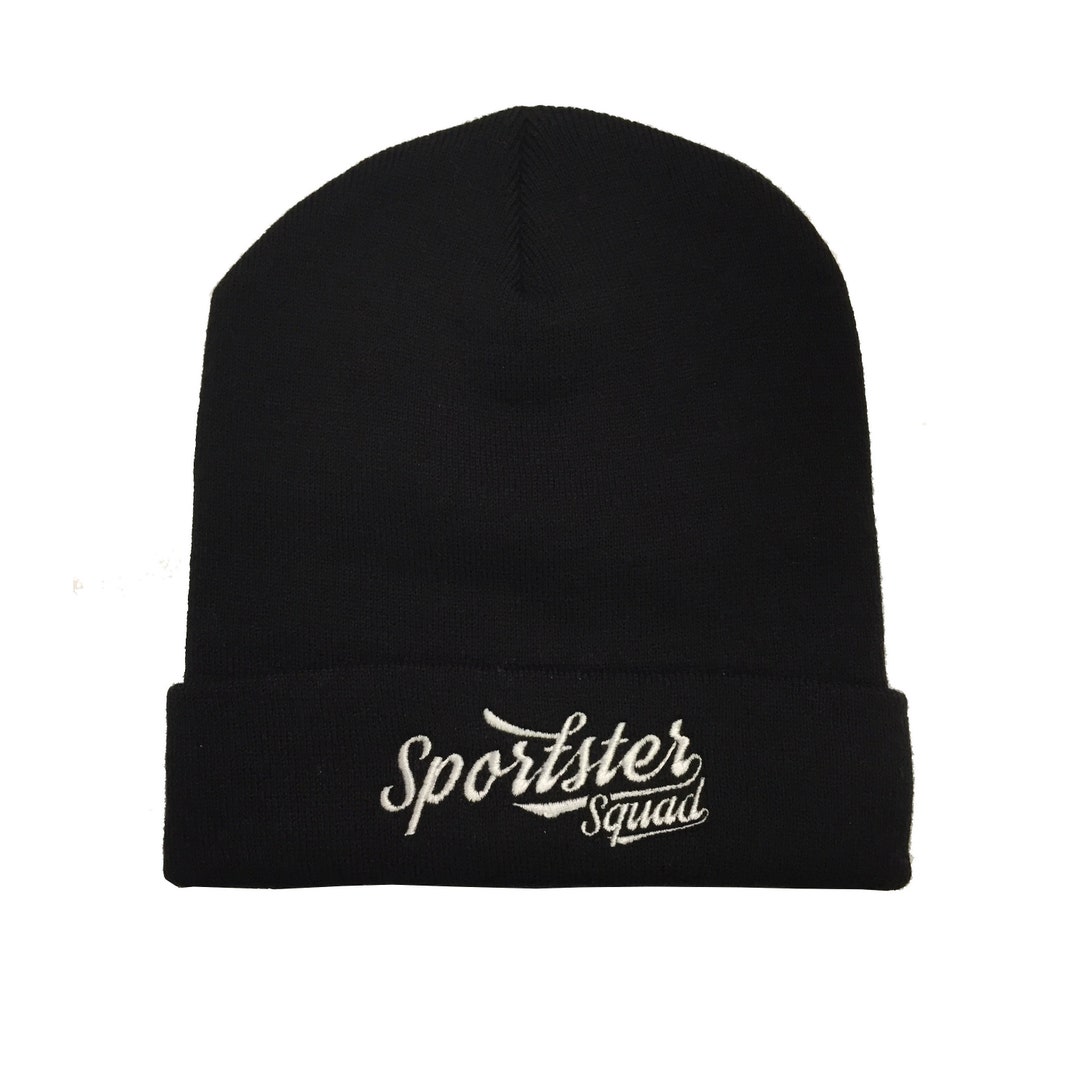 Sportster Squad Hat Beanie Embroidered Etsy