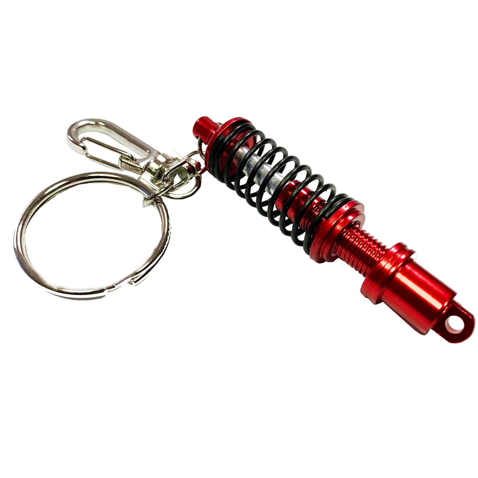 Spring Shock Absorber Keychain Keyring for Cars Scooters | Etsy