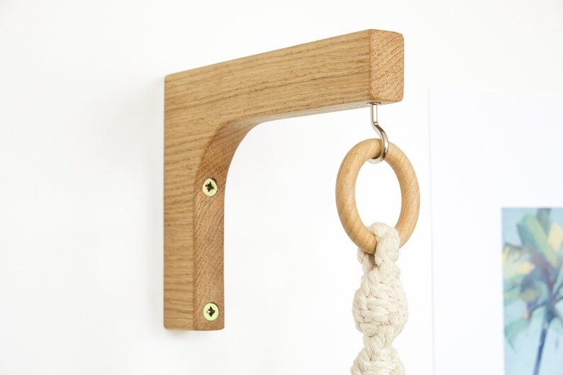 Wall Planter Holder Wood Plant Hook Wall Hook Hat Rack Etsy