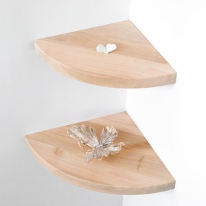 Efaz 3 Piece Solid Wood Floating Shelf