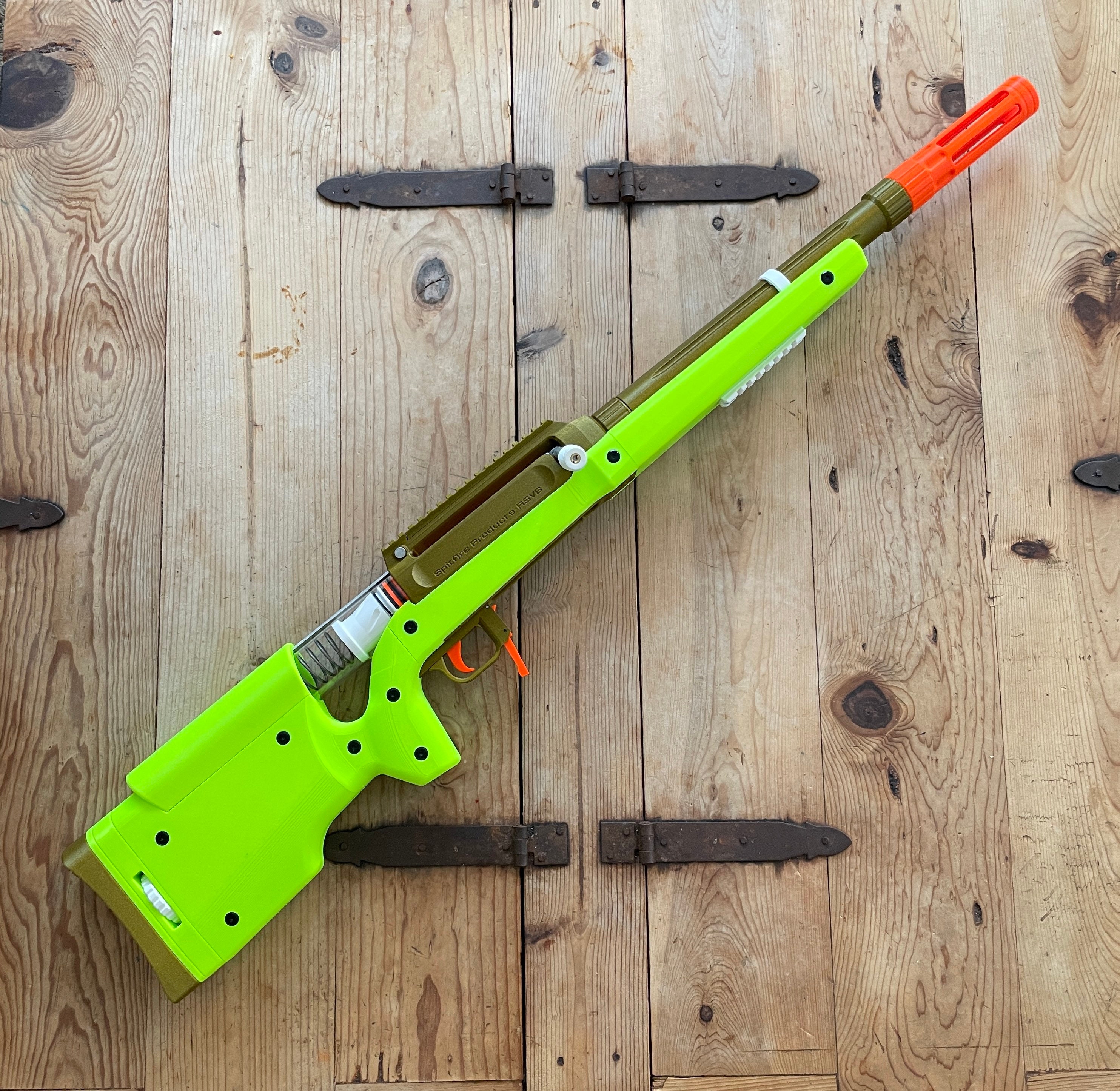 The Most Realistic NERF Bolt-Action Sniper Rifle: The Wrenfield