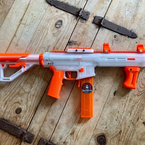Javelin M4X - NERF half dart foam blaster!