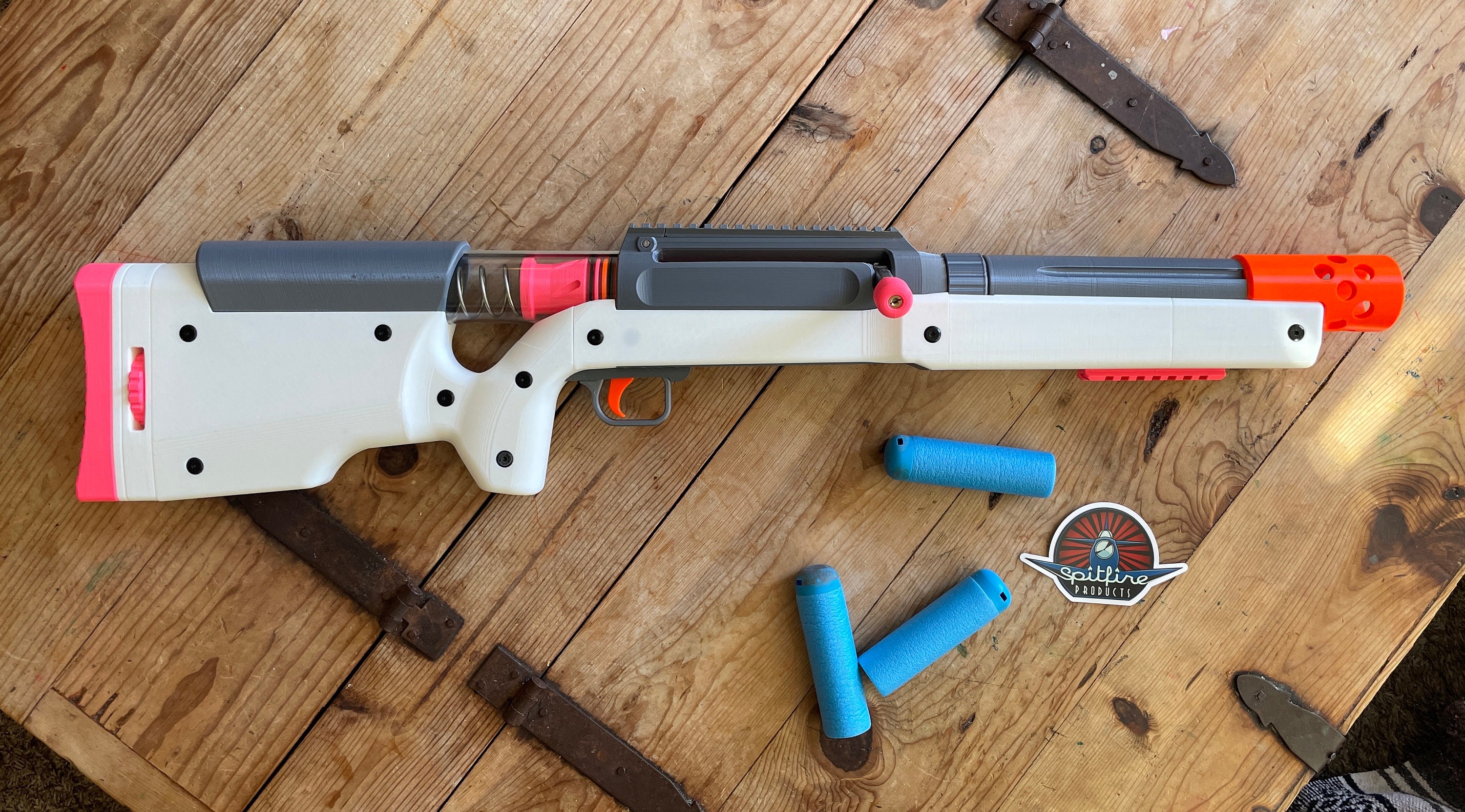 Ranger Heavy Nerf Sniper Mega XL Dart Single Shot Bolt Action 