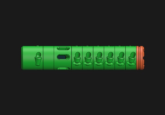 Half Dart BCAR Quik STAC DIY Kit (files and Hardware) - Nerf Foam