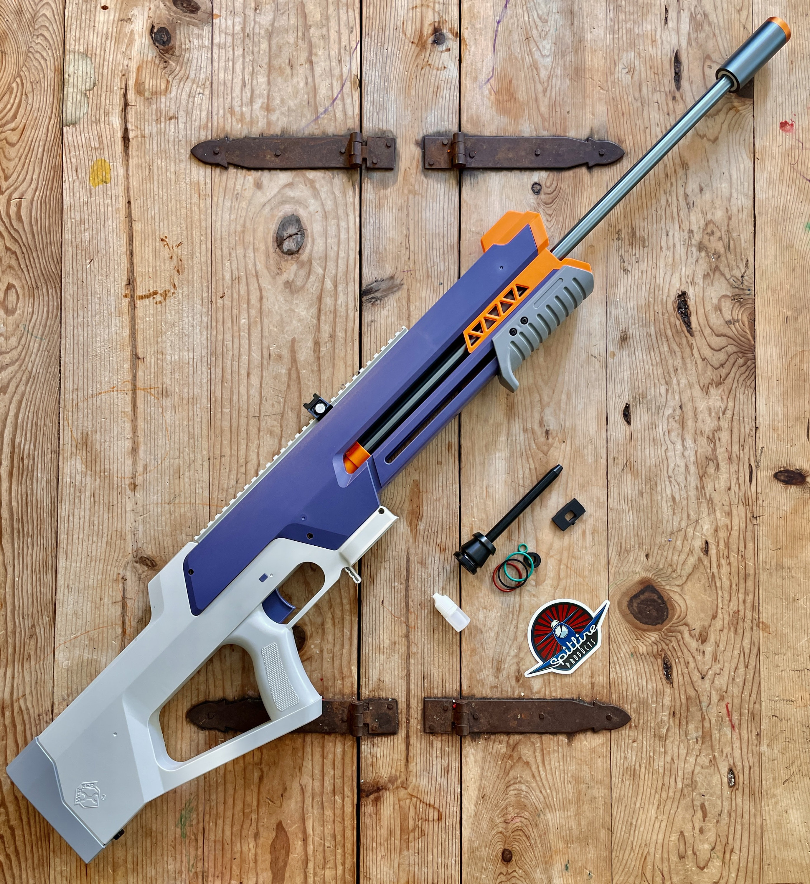 Blasterkit 6KG Upgrade Spring Coil for Nerf Rebelle Spylight Darts Toy -   Sweden