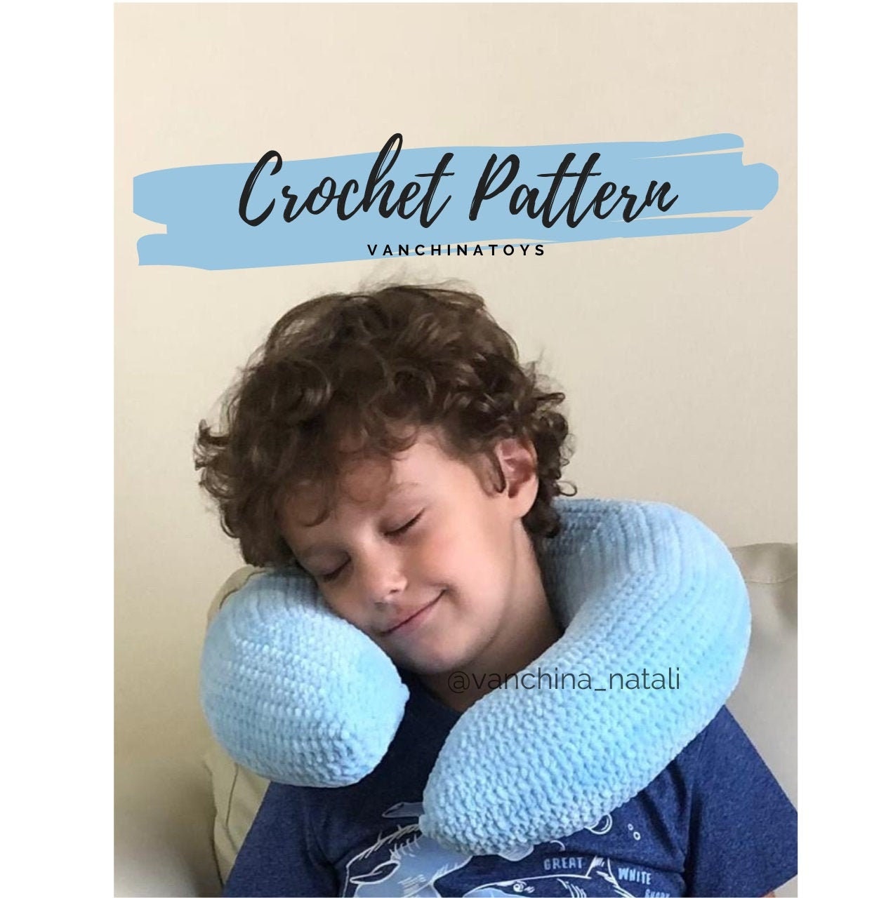 crochet travel pillow pattern